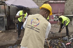 Assainissement dans la ville de Kinshasa plus précisément dans la commune de masina