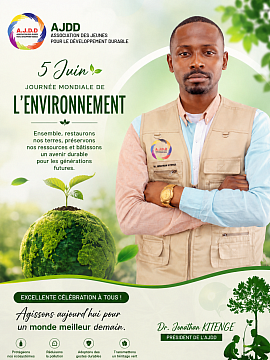 Président de l’AJDD Dr Jonathan Kitenge